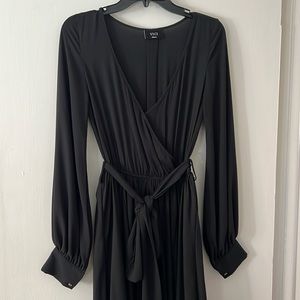 VICI Black Dress | Long Sleeve | Maxi